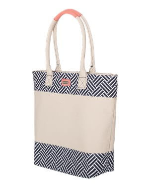 print shop asheville - Ame-Lulu-PT300-nantasket-navy-peach