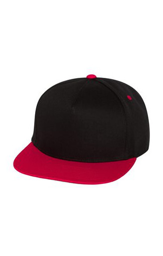 printing companies asheville - yupoong-6007-black-red