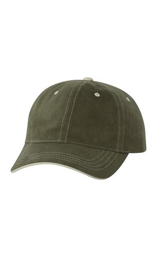 printing companies asheville - yupoong-6161-olive-stone