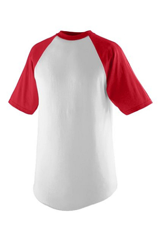 t shirts asheville - Augusta-AG424-img-white-red