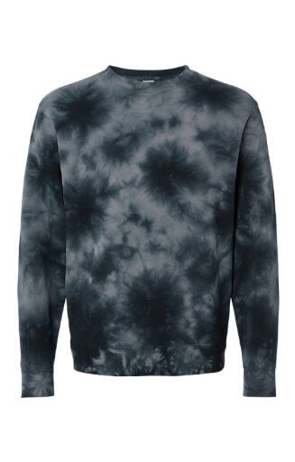 asheville t shirt - ITC-tie-dye-black