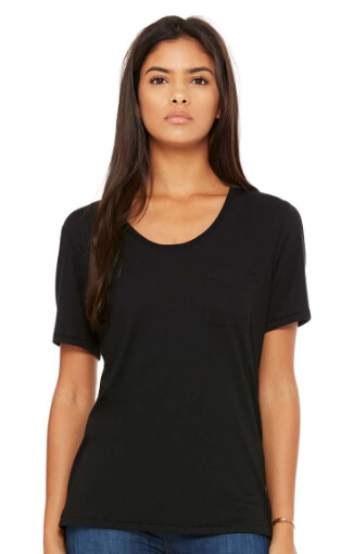 t shirts asheville - Bella-Canvas-8818-black