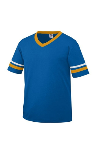 asheville t shirt - AG361-royal-gold-white