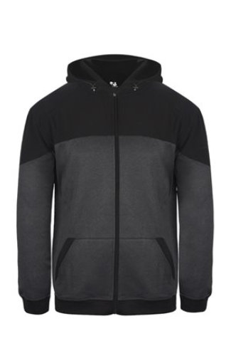 Badger-7634-carbon-heather-black - asheville printers